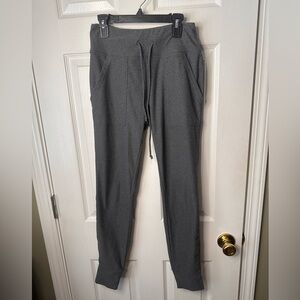 Grace & Lace Women's Jogger Pants Gray XS Drawstring Elastic Waist